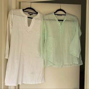 2 Embroidered Indian Style Tops